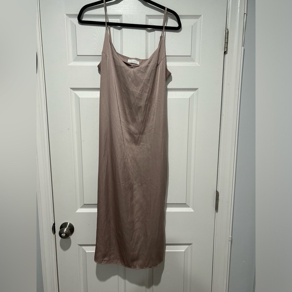 Oak + Fort Tank Midi Slip Dress